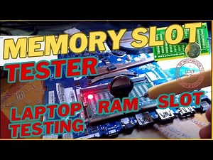 How to Test Laptop RAM Slots with Memory Slot Tester for No Display Troubleshooting