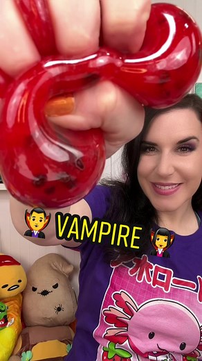 Vampire Squishy with Cherry Scent - Fun and Adorable Slime
