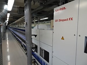Saurer Zinser 351 Impact FX Ring Spinning Machines