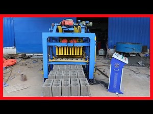 QT4-25 automatic vibration concrete cement hollow block making machine with price for sale