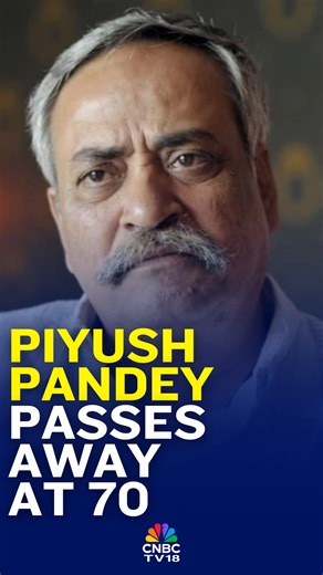 211K views · 2.8K reactions | Remembering Piyush Pandey| He wrote ads like poetry, and told India's story Speaking with Shereen Bhan he once said, 'It's a no brainer that we should be talking to our people in our own language'. Piyush Pandey, who gave India some of its most iconic advertisements, passed away on Thursday, October 23. | CNBC-TV18 | Facebook