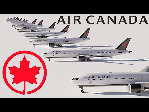 Overview of AIR CANADA Main Aircraft Fleet (March 2025)