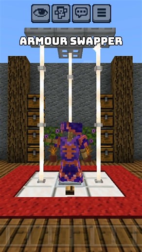 Minecraft Armour Swapper like and subscribe #minecraft #shorts