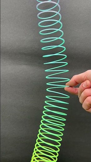 Slinky seismic wave demo