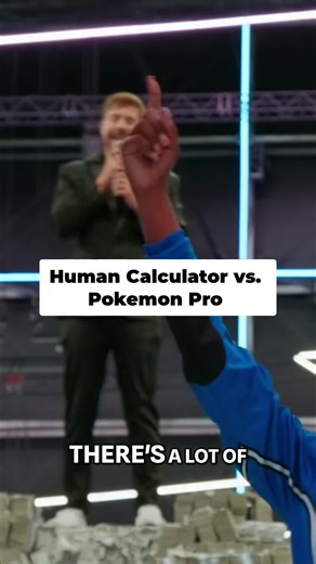 Human calculator vs. doctorate. This game just got serious with some intimidating brainpower. #SmartPeople #BrainPower #GameShow #Competition #HumanCalculator
