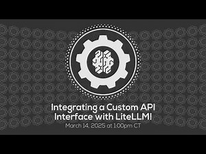 Integrating a Custom API Interface with LiteLLM