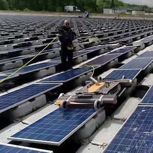 133K views · 80 reactions | This remote control system cleans solar panels | Your Future Car by Autoblog | Facebook