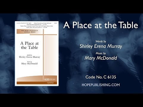 A Place at the Table - Shirley Erena Murray & Mary McDonald
