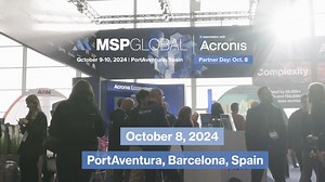 🤩 Have you registered for the biggest MSP event of the year? Join your peers at Acronis Partner Day and MSP Global in sunny Barcelona! We're kicking things off on October 7 with Acronis Partner Day, beginning with a welcome reception and followed by a full day of enriching content on October 8, from presentations by top cybersecurity researchers to professional networking and more. The event continues October 9 & 10 with MSP Global, where we are thrilled to be the title partner. Attend informat