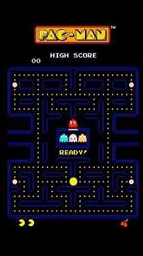 Pacman 01–Classic Arcade Gameplay#shorts