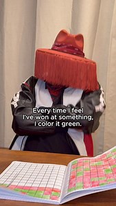 maybe life isn’t about avoiding the red, but learning how to keep painting anyways. Go stream GHOST TOWN! | Red Leather