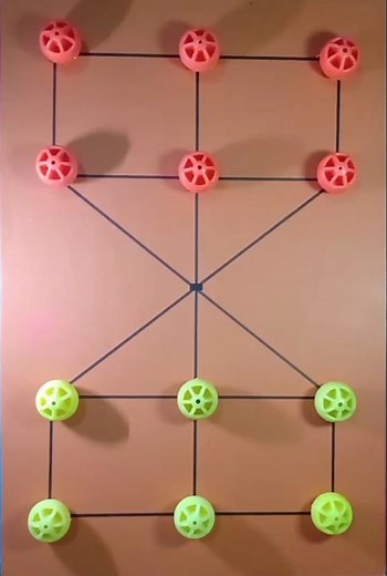 2 player classic game #dama #ytshorts #shorts