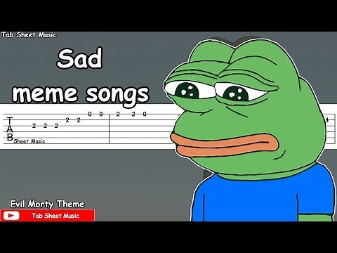 Sad Meme Songs Guitar Tutorial