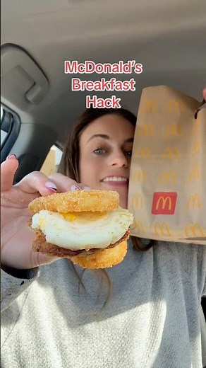 McDonald’s Breakfast Hack 🥔🍳❤️💛#mcdonalds #mcdonaldshack #mcdonaldsbreakfast #fastfood