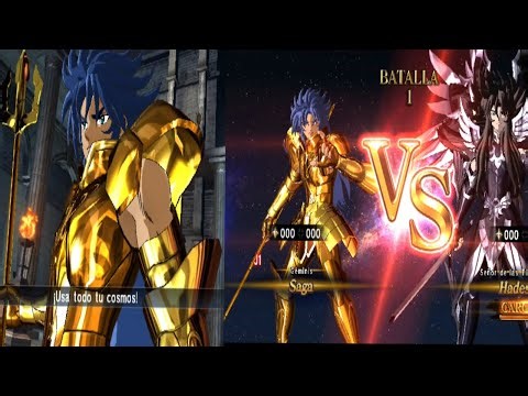 Saga de libra lanza vs Hades /Saint Seiya almas de soldados mod