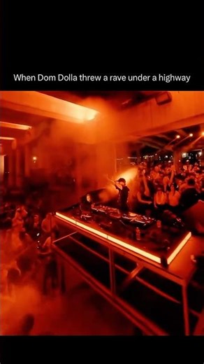 When Dom Dolla threw a rave under a highway