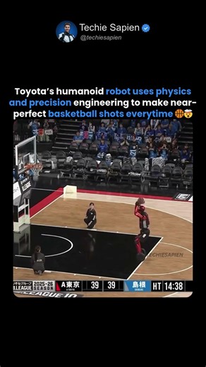 This Toyota Robot Made 2000+ Perfect Shots 🤯 AI Basketball Robot That Never Misses!