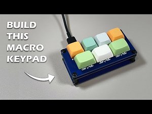 DIY Macro Keypad - Build form scratch with custom PCB and mechanical switches.