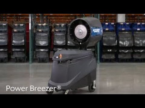 Power Breezer® Misting Fan