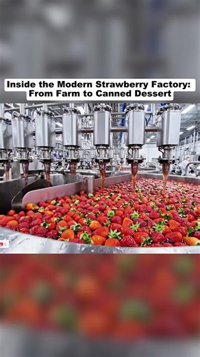 Inside the Modern Strawberry Factory: Full Production Process
