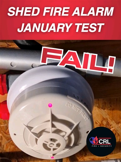 January Shed Fire Alarm Test Results and Insights