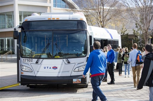 UTA opens new Utah Valley Express bus station: BYU Central Campus station