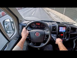 2024 Fiat Ducato [2.2 140HP] |0-100| POV Test Drive #1912 Joe Black