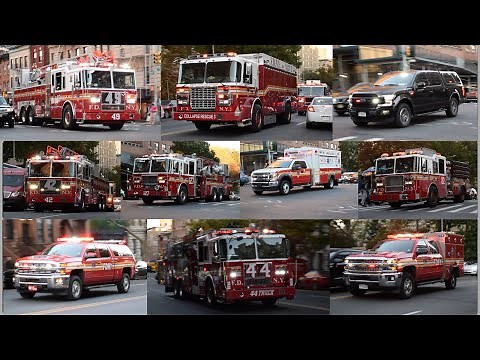 ** 10-66/MAYDAY ** FDNY *6TH ALARM* RESPONSE FOR A FIREFIGHTER DOWN