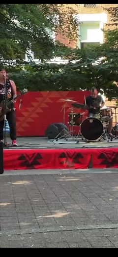 Check out the World’s first Powwow Punk Rock Band, aka 1876 band. Check out their Live Performance and their Positive Vibe. Then check out their Page and show your Support…✊😎 | Native Outlawz