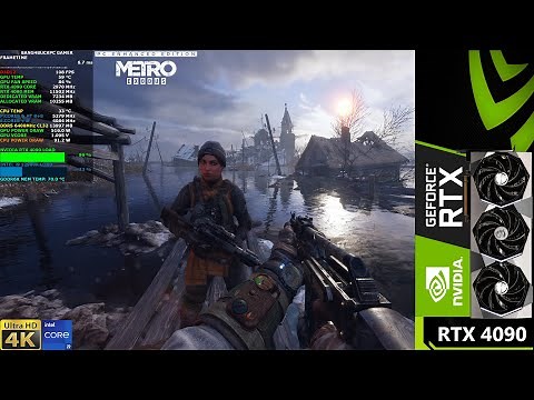 Metro Exodus Enhanced Edition Extreme Ray Tracing 4K | RTX 4090 | i9 12900K 5.3GHz