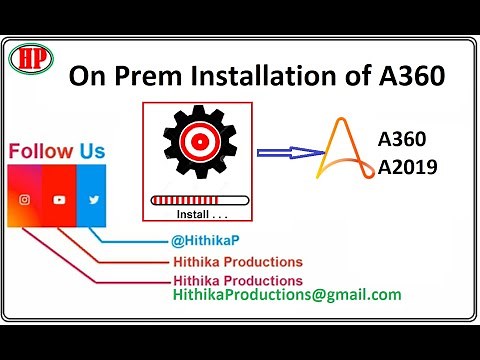 Part-3: A360 On-premises Controlroom Installation | A360 | A2019 | AA | RPA‪@Automationanywhere‬