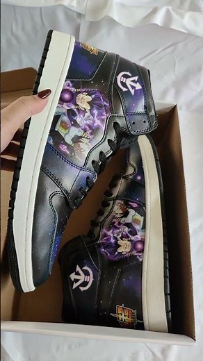 Vegeta Ultra Ego J1s Sneakers Custom By Gearanime