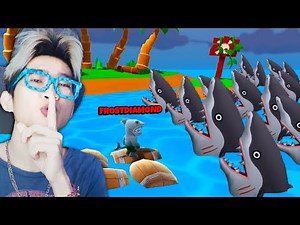 FROST DIAMOND VS 1000 HIU MEGALODON BAR BAR DI STUMBLE GUYS!!!