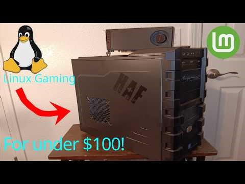 I build a gaming pc for under $100! in 2026 using Linux DDR3