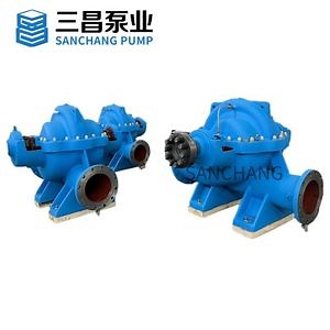 [Hot Item] Large Capacity Horizontal Single Stage Double Suction Split Case Centrifugal Water Pump