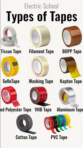 Types of Electrical Tapes Explained | Uses & Differences