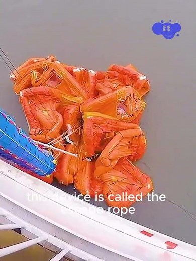 This Incredible Inflatable Life Raft Is Your Quick Escape When a Ship Is in Trouble! 🛟🚨