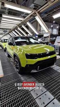 JEEP AVENGER: SEE THE PRODUCTION LINE OF THE SUV ARRIVING SOON! 🇧🇷 #autoesporte #shorts #jeep