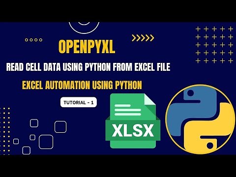 Read Specific Cell Data | Tutorial -1 | Excel Automation | openpyxl | Excel | Python