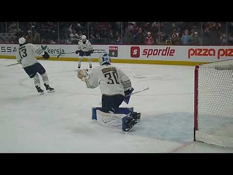 Springfield Thunderbirds goalie Georgi Romanov warms up 3/20/26