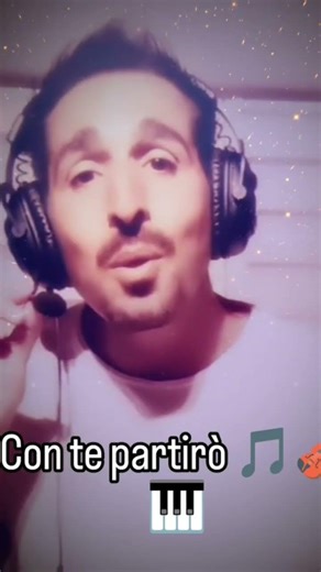 Con te partirò 🇮🇹 #musique #contepartiro #andreabocelli #emotions #shortsong #cover #voice