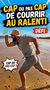 Cap ou pas cap de courir au ralenti??!! #defi #défis