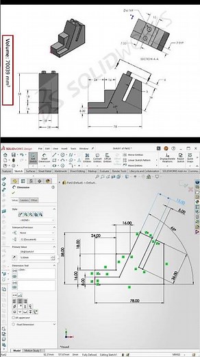 SolidWorks Practice Problem 1.2 | Step-by-Step CAD Modeling | Improve Your SolidWorks Skills