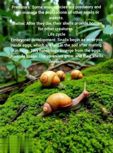 Snails in Nature