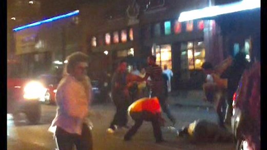 Ex-UFC Star in Bloody Street Fight -- Caught on Tape