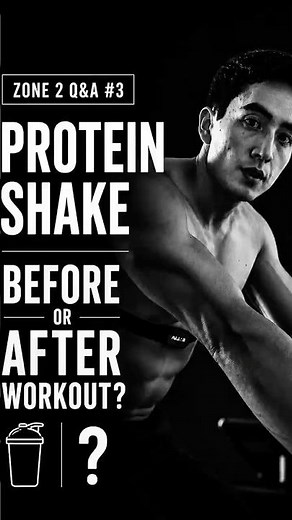 Protein Shake Timing? Before or After…