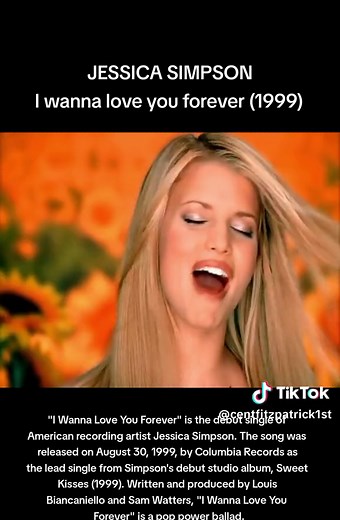 Jessica Simpson - I Wanna Love You Forever (1999) - Best of 90s Love Songs