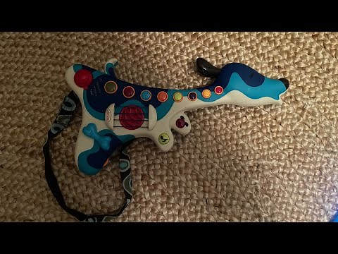 B Toys (Battat) Woofer Guitar (Howl) and the 9 Peppy Puppy Songs