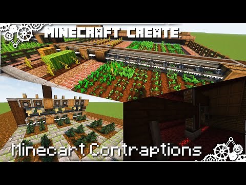 Minecraft Create: Minecart Contraptions!