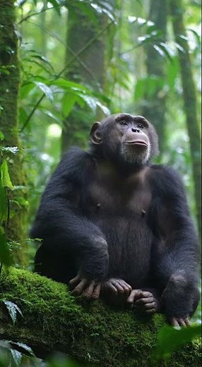 Intense Chimpanzee Sound 🐒🌳🔊